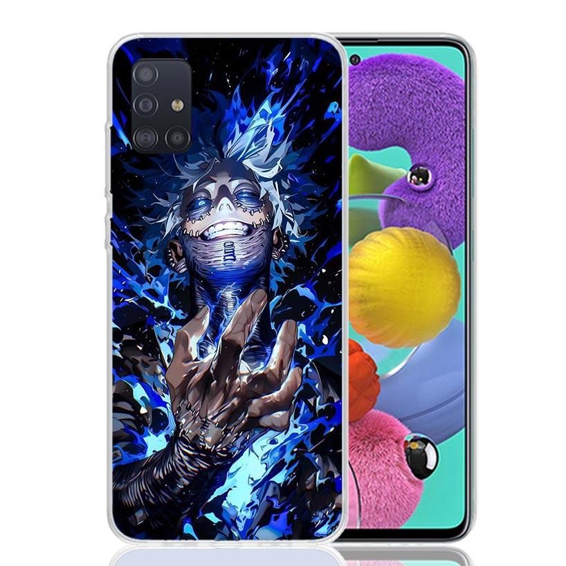 Dabi MHA My Hero A-Academy Phone Case For Samsung Galaxy A52 A32 A22 A12 A02S A50S A30S A51 A31 AA71 Note 20 Ultra 10 S10 Plus G