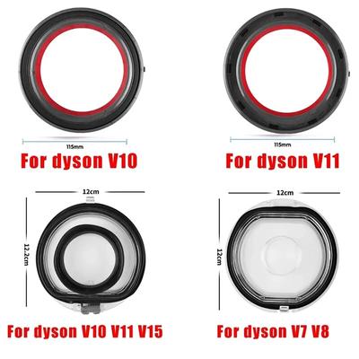 Spodní víko pro vysavač Dyson V7 V8 V11 V10 V12 V15-Horní pevný těsnicí kroužek prachové nádoby Náhradní díly pro sběr prachu