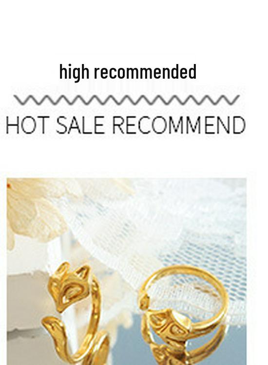 Retro Gold-Plated French Ring with White & Green Cubic Zirconia