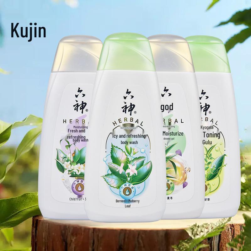 Liushen Green Tea Cool Refreshing Shower Gel 450g