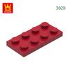 88Pcs/Lot 3020 2x4 Basic Construction Bricks Colorful Traditional Parts Works With featuring Brick DO IT YOURSELF Kids Toy Assembly Gift Idea Box