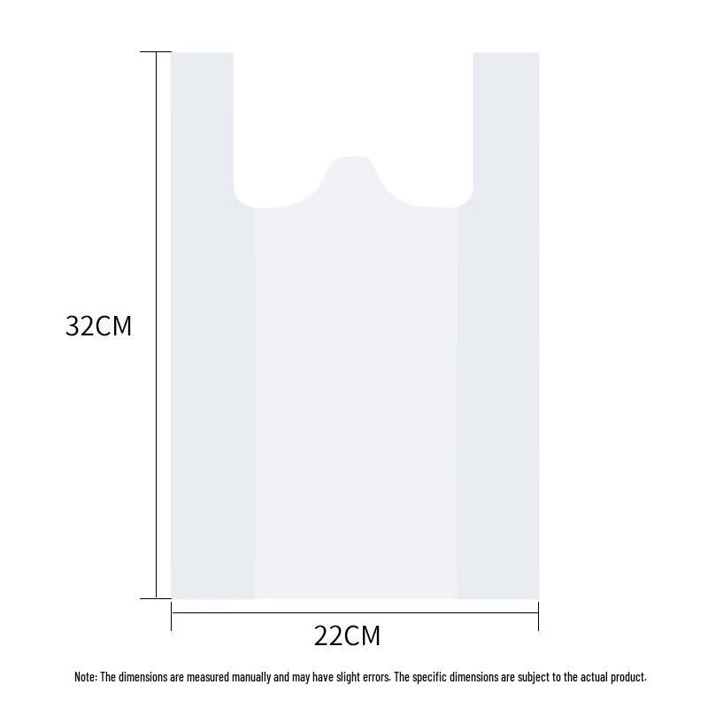 Vest Style Plastic Shopping Bags