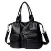 1 Piece of Vintage Women's Single Shoulder Handbag - Detachable and Adjustable Shoulder Strap, Zipper Closure, Multiple Pockets,