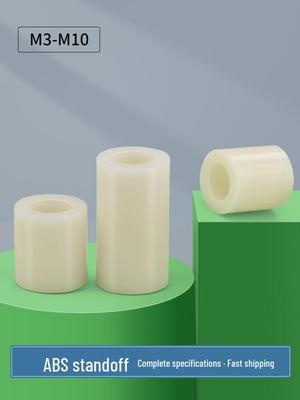 Rundes Stift-Leiterplatten-Abstandsstück aus Nylon-ABS, M3-M10
