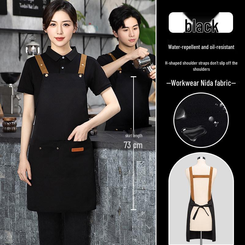 

Waterproof & Oilproof Catering Apron with Logo for Cake Shops and Supermarkets
