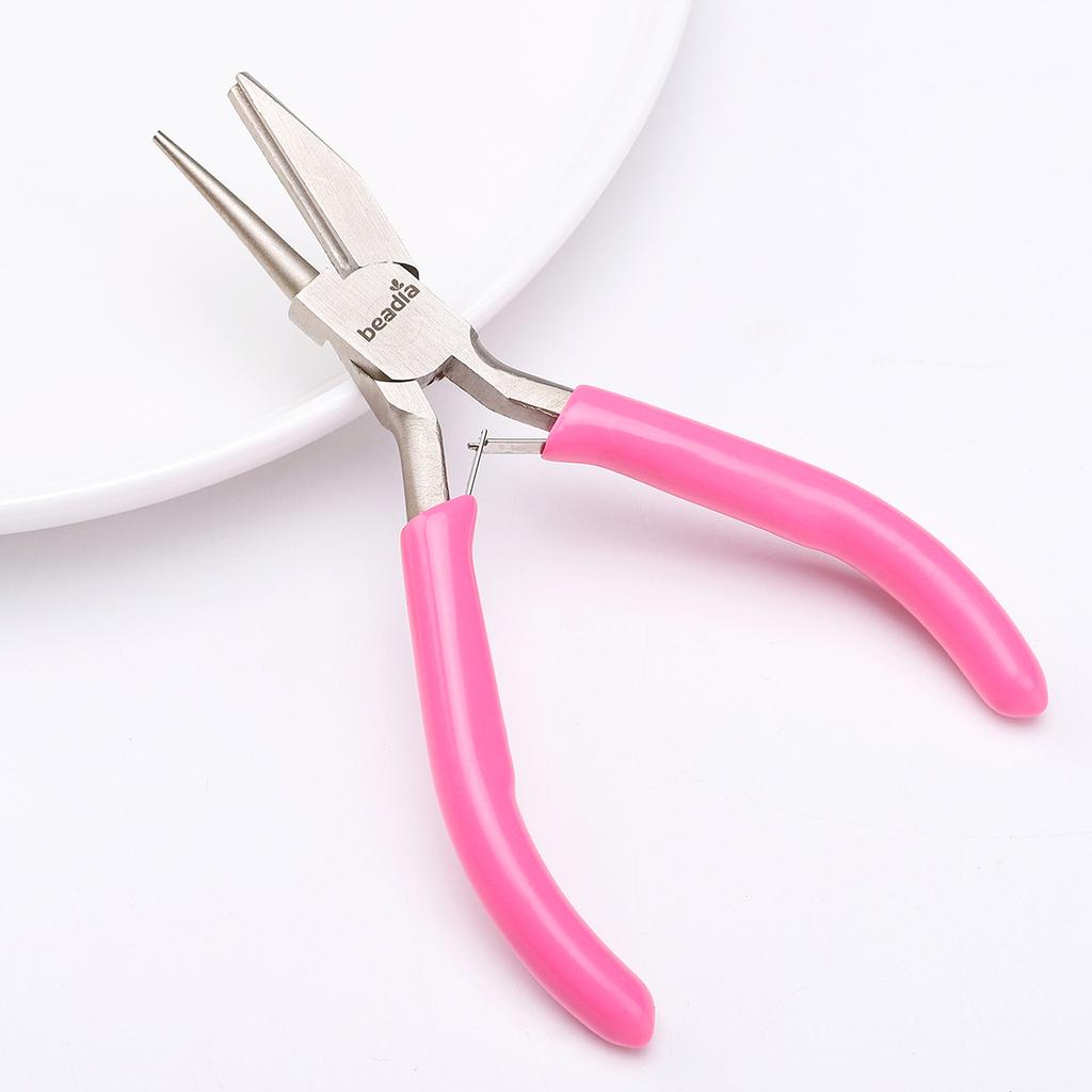 Professional Jewelry Pliers Beading Pliers Jewelry Repair Pliers Wire Wrapping Tool Craft Supplies for DIY Jewelry Making and Cr