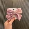 Kids' Lace Bow Hair Clip - Korean Style, Versatile DIY Accessory for Girls' Ponytails