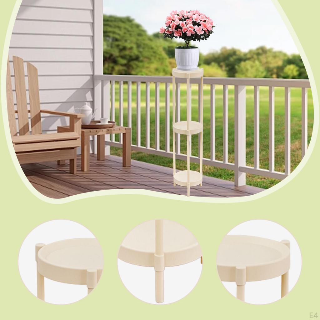 Plant Stand Flower Corner Rack Fashion Versatile Potted Display holder Tall for Home Bedroom