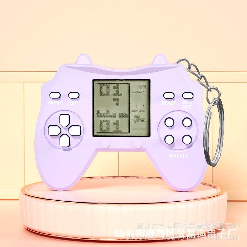 Spielkonsolen-Schlüsselanhänger, Lernspielzeug, Kann an einem Rucksack aufgehängt werden