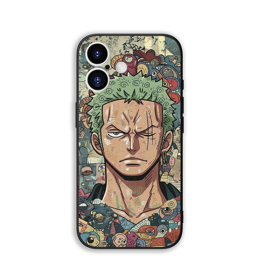 Cover for OPPO A40 A80 A60 A38 A79 A15 A16 A17 A18 A58 A78 A57 A53 A40M 4G 5G Phone Case Nami One Pieces Luffy Roronoa Zoro