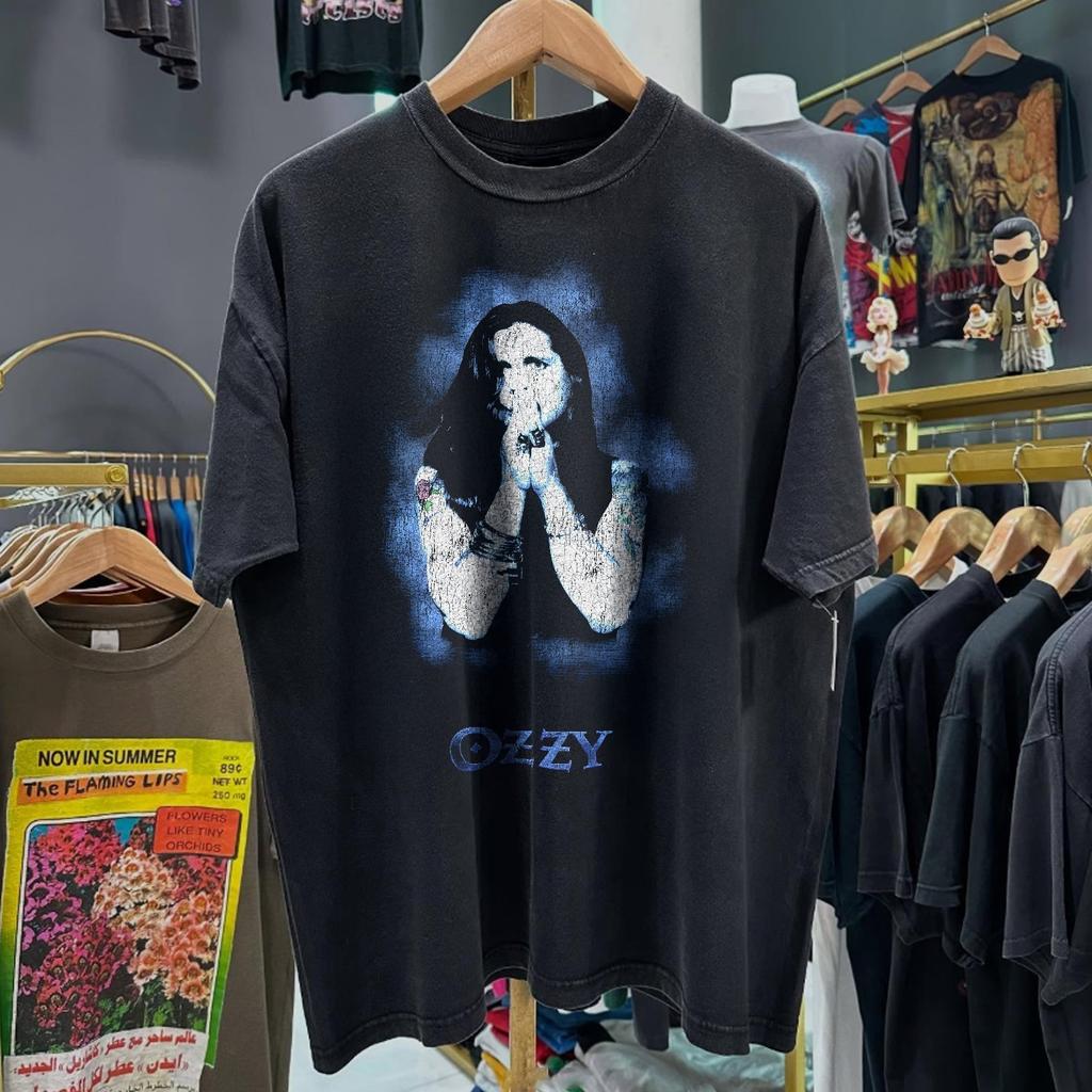 2006 Ozzy Osbourne Retirement Sucks Tour Washed T-Shirt Schwarz M