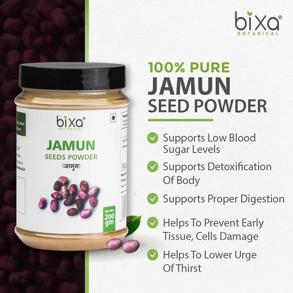 Bixa Botanical Jamun Seed Powder 200g