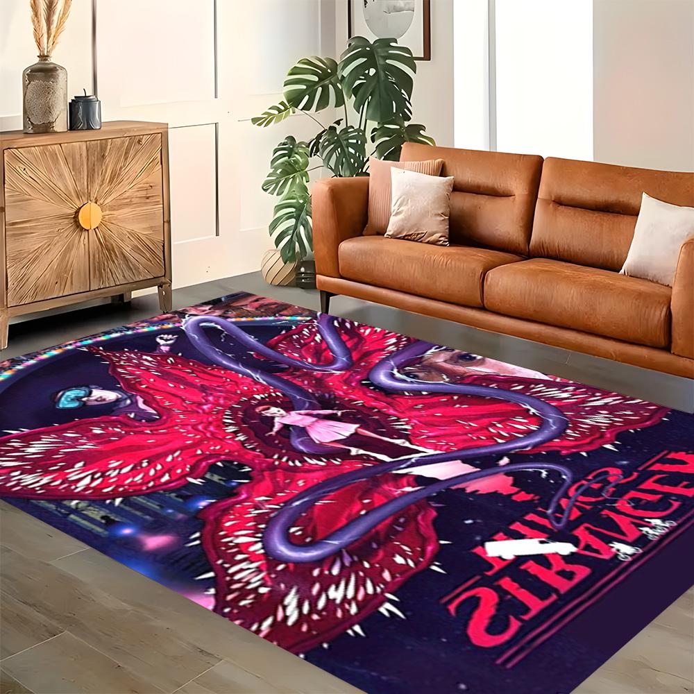 Stranger Things for Living Room rug, Bedroom, Study Room, Hallway Decoration, Perfect for Home Decoration or Holiday Gifts