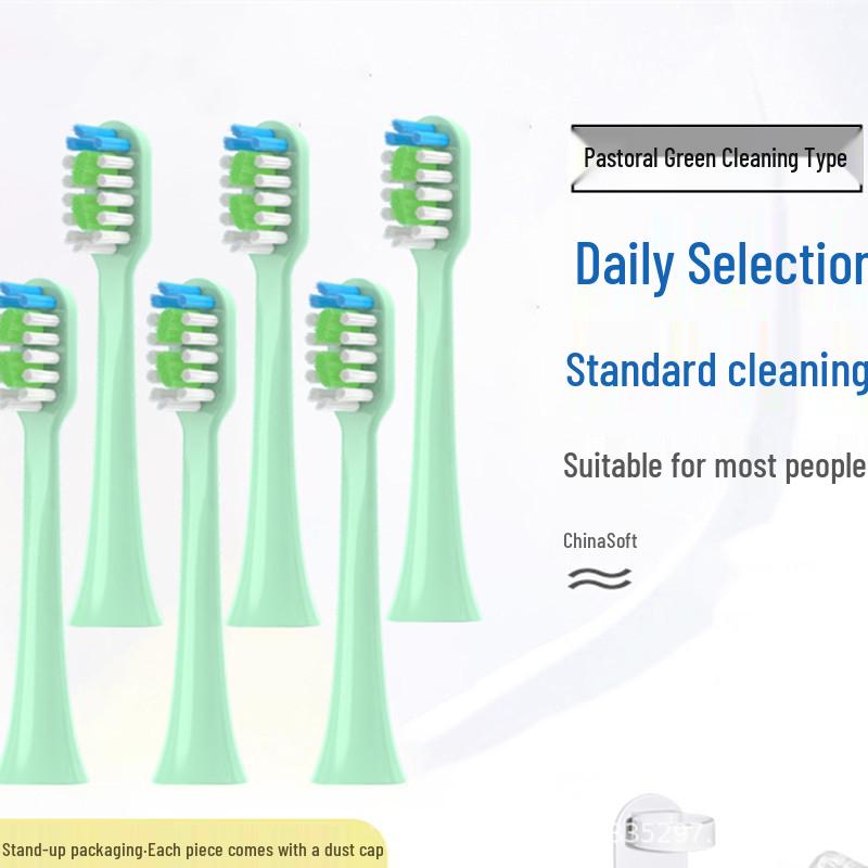 

Совместимые сменные насадки для зубных щеток Fupai A6sPlus/A8/ZR, мягкие Z3/Z5/Z7