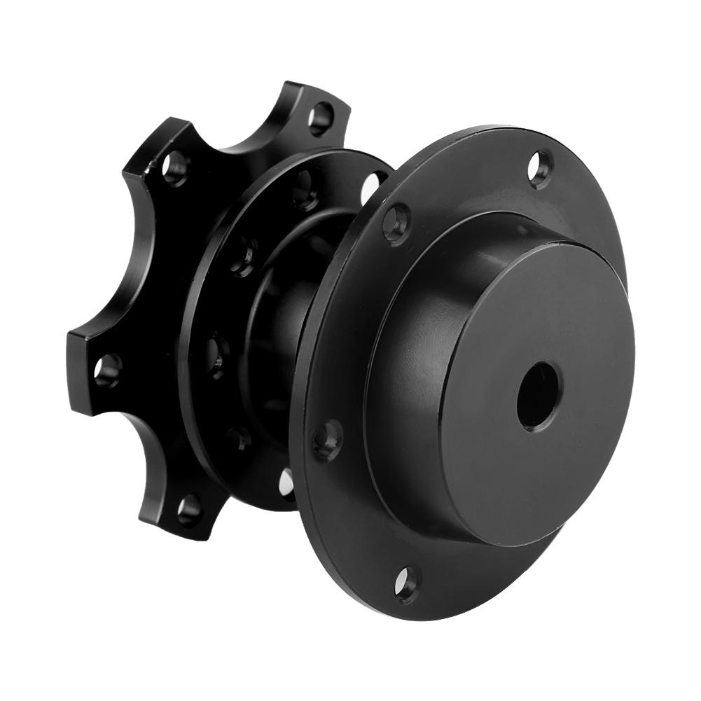 Car Steering Wheel Hub Quick Release Adapter Snap Off Kit with Screws