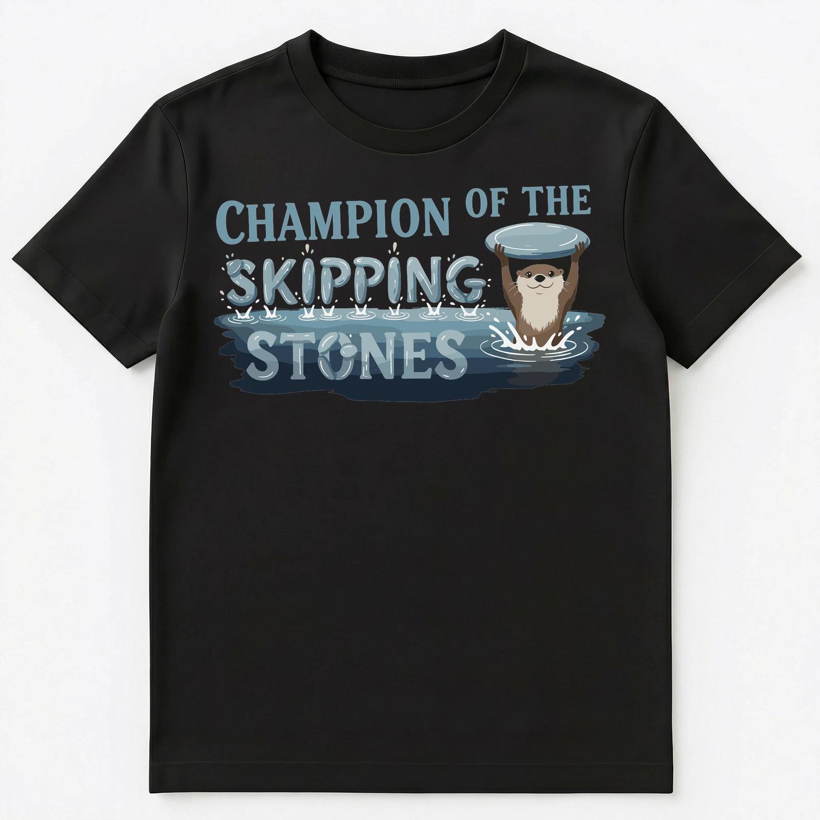 Otter Lover Funny River Otter Unisex T-Shirt XL
