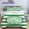 Celtic Football Club Pattern Bedding,Quilt Set Quilt Cover Pillowcase Home Birthday Gift(1 * Duvet Cover + 2 * Pillowcase, Without Core)