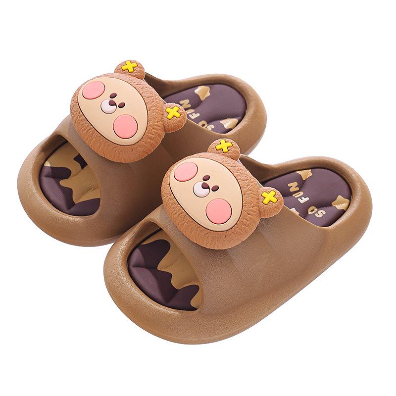 Summer Children's Sandals Boys and Girls Non-Slip Soft Sole Big Kids Parent-Child Indoor Bathing Kids Beach Sandals