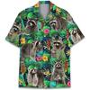 2026 Summer New Hawaiian Shirt with Turn-down Collar, Beach Short Sleeve Shirt