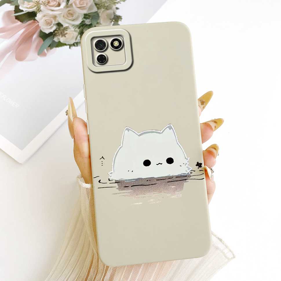 For Huawei Y5p 2020 Case 5.45" Cute Cat Painted Cover Soft Silicone Shockproof Phone Case For Huawei Y 5p Y5p Coque Bumper