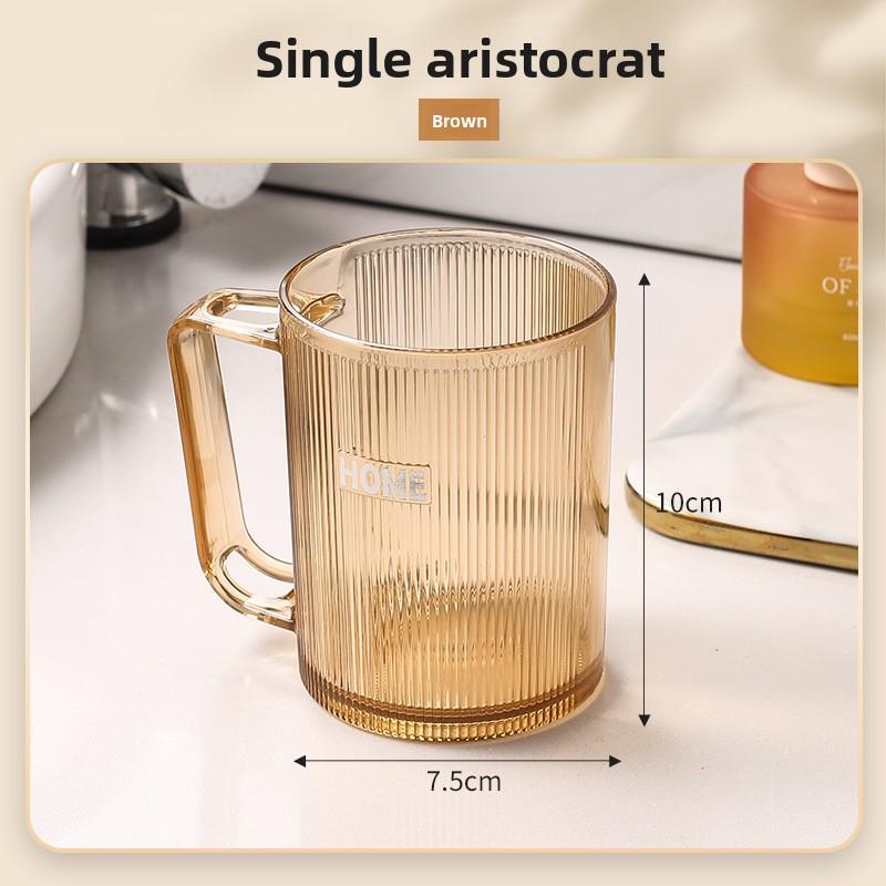 Luxury Couple's Simple Wash Cup with Handle for Student Dormitories