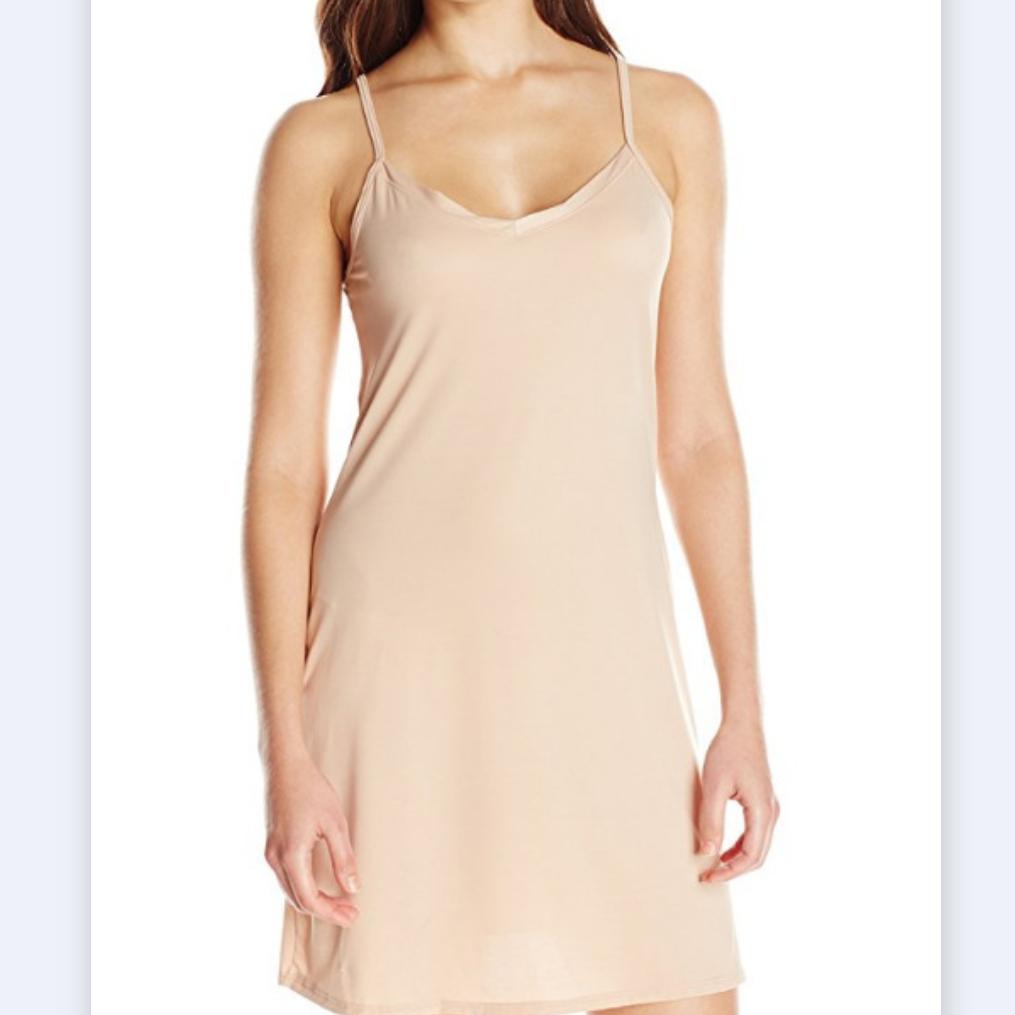 

Летнее платье на бретелях, майка без рукавов, нижнее белье, внутреннее платье XL абрикосовый