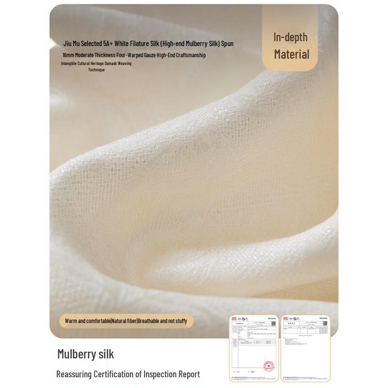 JIUMU Women's Chinese Style Hibiscus Mulberry Silk Scarf