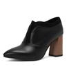 Spring Autumn Women Pump High Heel Unisex Oxford Vintage Fetish Pointed Toe Slip-on Pumps Party Shoes Plus Size 32-46
