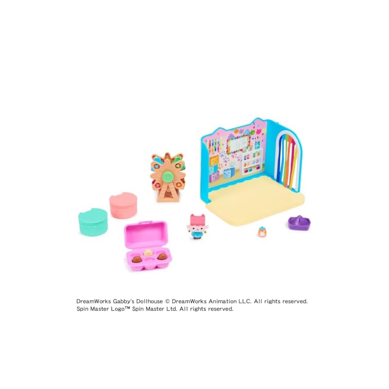 Gabby's Dollhouse Baby Box Craft Friends Room Set