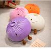 Super Soft Plush Material Steamed Bun Plush Pillow Pp Cotton Filled Fluffy Comfortable Dumpling Plush Toy Stress Relief
