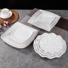 Zhongji A5 Food Grade Melamine Shallow Round Dinner Plates (5-Pack)
