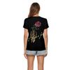 Halloween Summer New Women's Short-sleeved T-shirt Digital Printing Skull Personalized Style