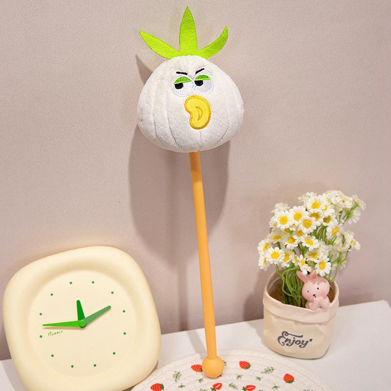 Big Mouth Animal Plush Toy Stick Cute Practical Girl Pendant Hammer Stick Doll