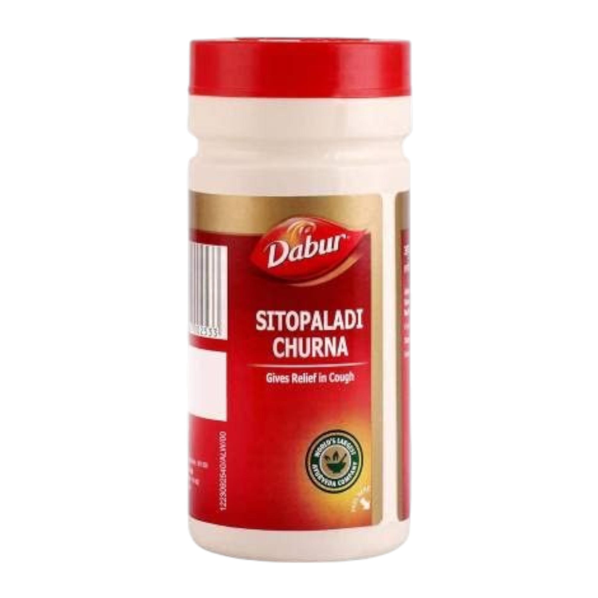 

Dabur Sitopaladi Churna 60g Pack of 3 | Ayurvedic Respiratory Wellness Powder for Cold, Cough, Throat Comfort & Natural Immune Support