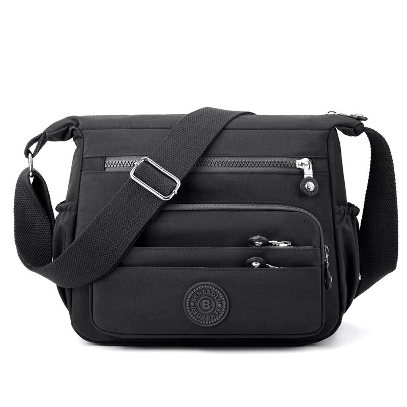 Nylon Cloth Women's Bag Shoulder Messenger Bag Mother Bag Multi-compartment Oxford Cloth Anti-splashing Women's Bag Casual Canvas Bag
