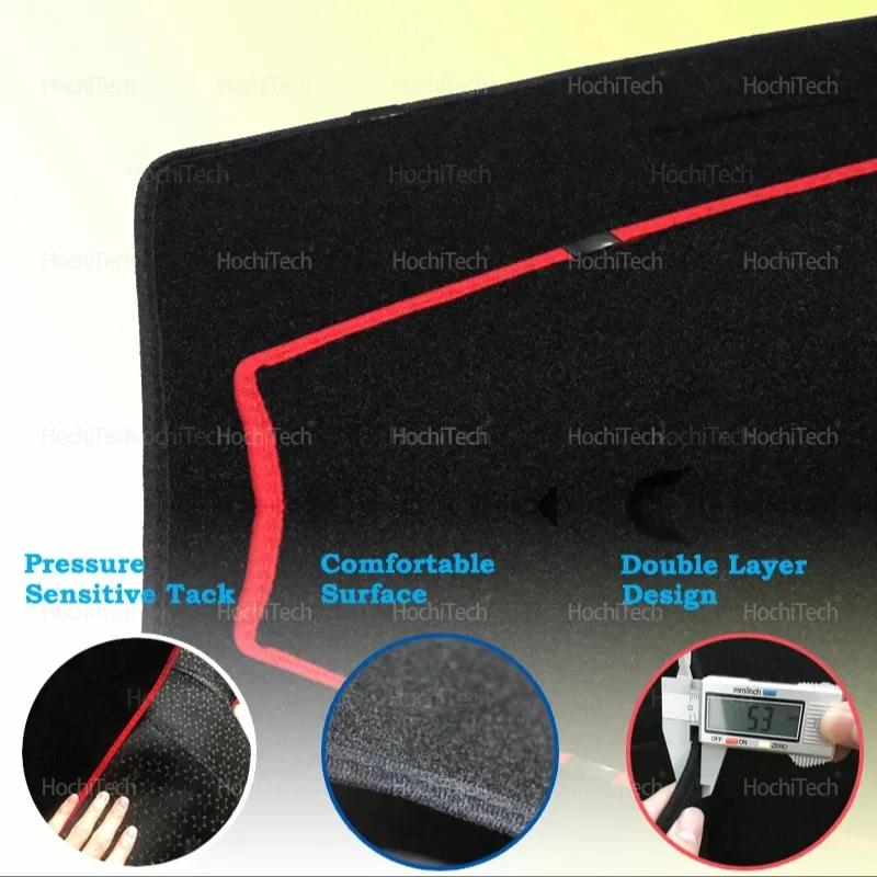Car Dashboard Cover Mat for Great Wall Haval H9 2024 2025 Auto Dashboard Cover Dash Mat Board Pad Carpet Dashmat Anti-UV Mats