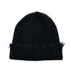 2025 New Fall and Winter Hip Hop Trend Broken Brim Knitted Hat Woman Man Green Grey Black White Hole Cap Warm Hat Bonnets Fall