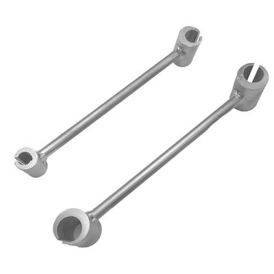 2 Stück Scharnierspalt Einstellschlüssel Türreparatur Einstellschlüssel Doppelkopf Verstellbares Handwerkzeug