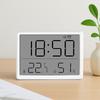 Leto Silent Digital Desk Clock With Temperature And Humidity (Magnetic Attachment)