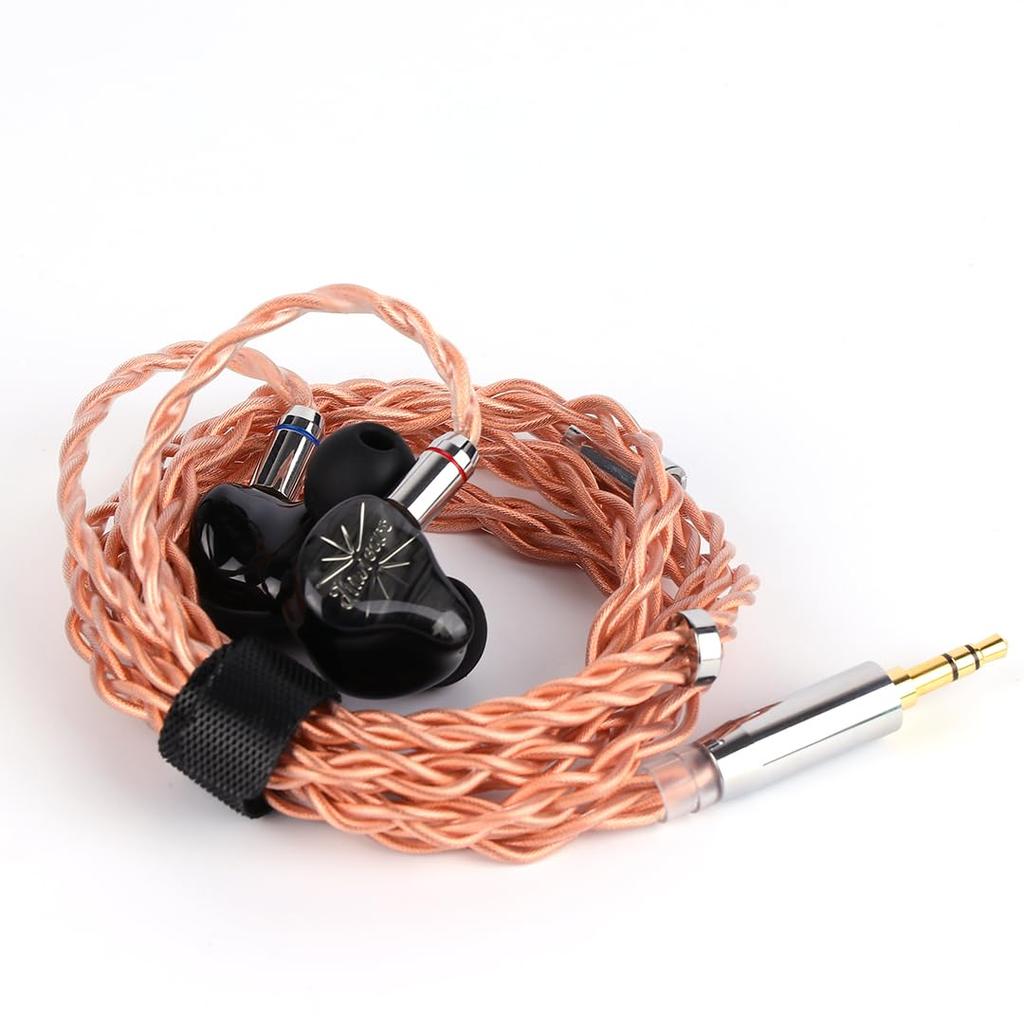 Kiwi Ears Orchestra Pure Balanced Armature Driver HIFI HIFI Sound Deep Noise Stereo Wired Comfortable Ergonomic No Made In China (8BA) High-End In-Ear