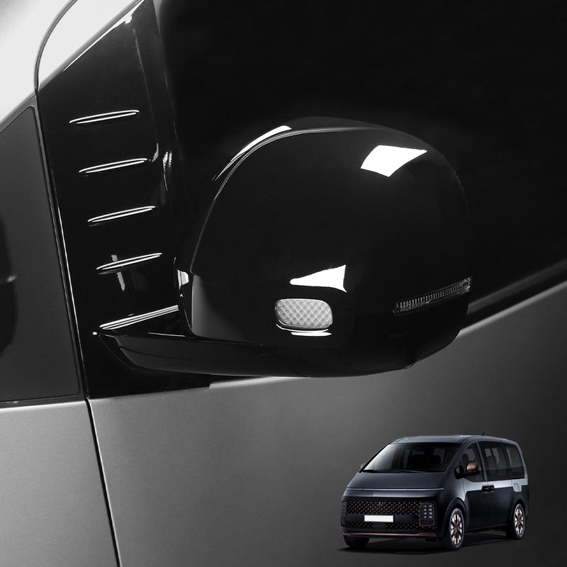 Exterior Accessories Carbon Fiber Car Rearview Mirror Decoration Cover Trim For Hyundai Staria -2026 Accessories