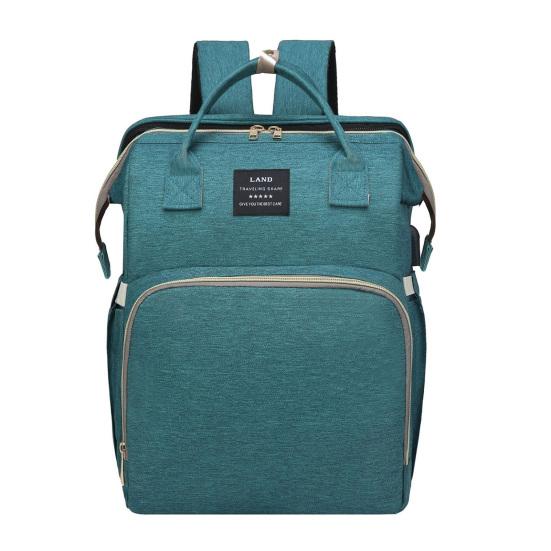 Diaper Bag Backpack Large Capacity Baby Essentials Backpack with Changing Station Multifunctional Convertible Diaper