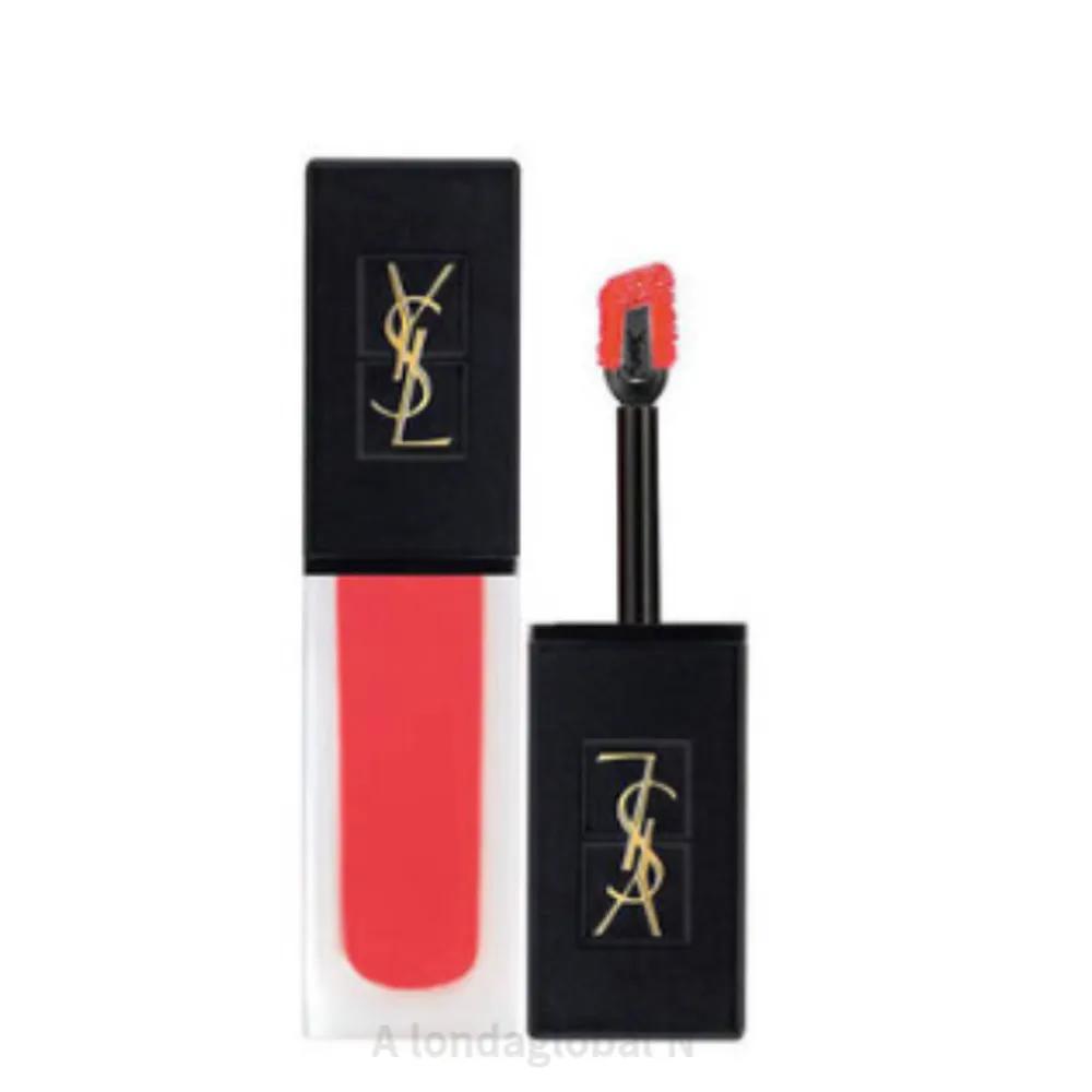 

Yves Saint Couture Velvet Matte Tint Recommendation: Shade 202 Coral Symbol