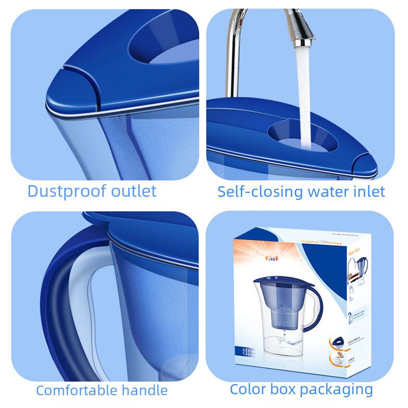 Portable Kitchen Water Purifier Kettle with Activated Carbon Filter