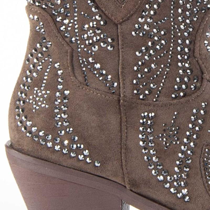 Botín De Tacón Para Mujer.  Montevita  Botirey11  100927