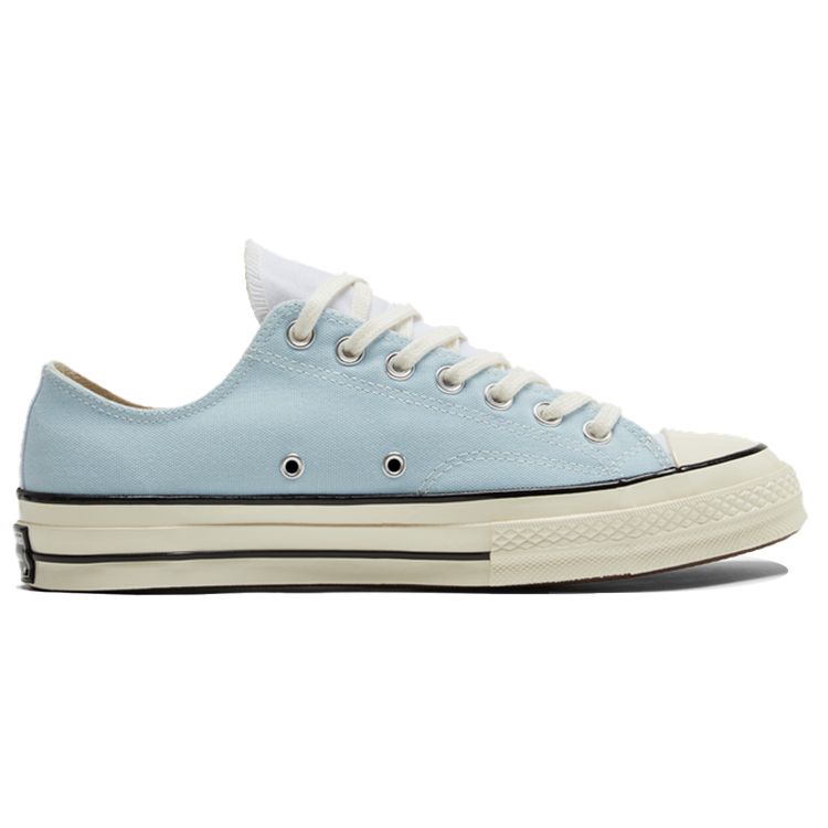 Converse Chuck 70 Low Tri-Panel Unisex Sneakers Green Chambray-Blue Spring-Green 170959C
