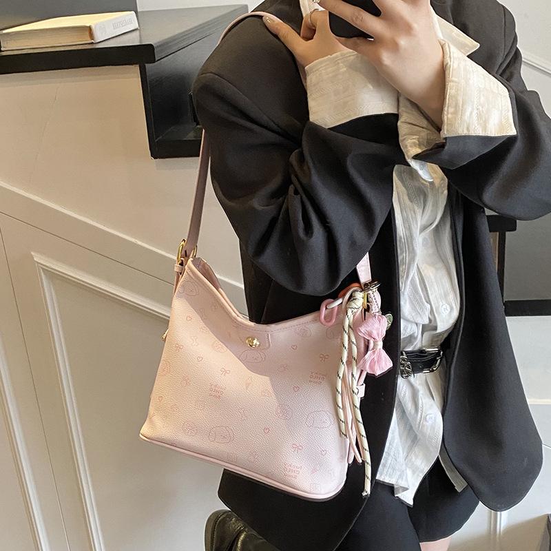 Fashion Versatile Tote Bag Women's New Casual Shoulder Bag Commuter Messenger Bag