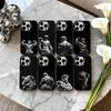 Greek M-Mythology Statue Fitness GYM Phone Case For iPhone17,16,15,14,13,12,11 Plus,Pro Max Black Candy Silver Phone Case