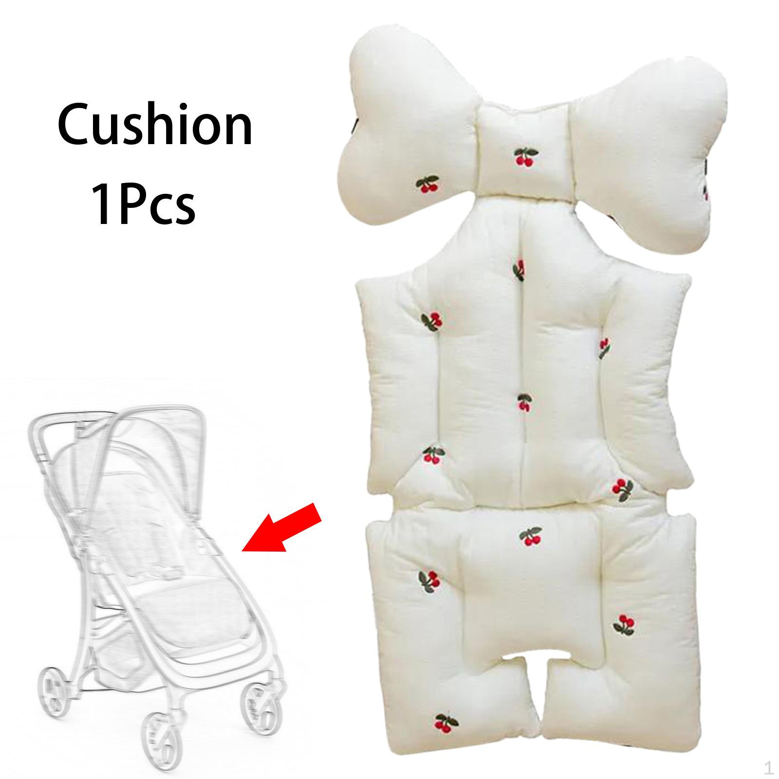 

Подушка для детской коляски, дышащие детские аксессуары, мягкая поддержка, удобная утолщение