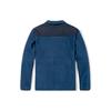 Timberland Men's Color Block Fleece Jacket Navy Blue A69M9-Z02